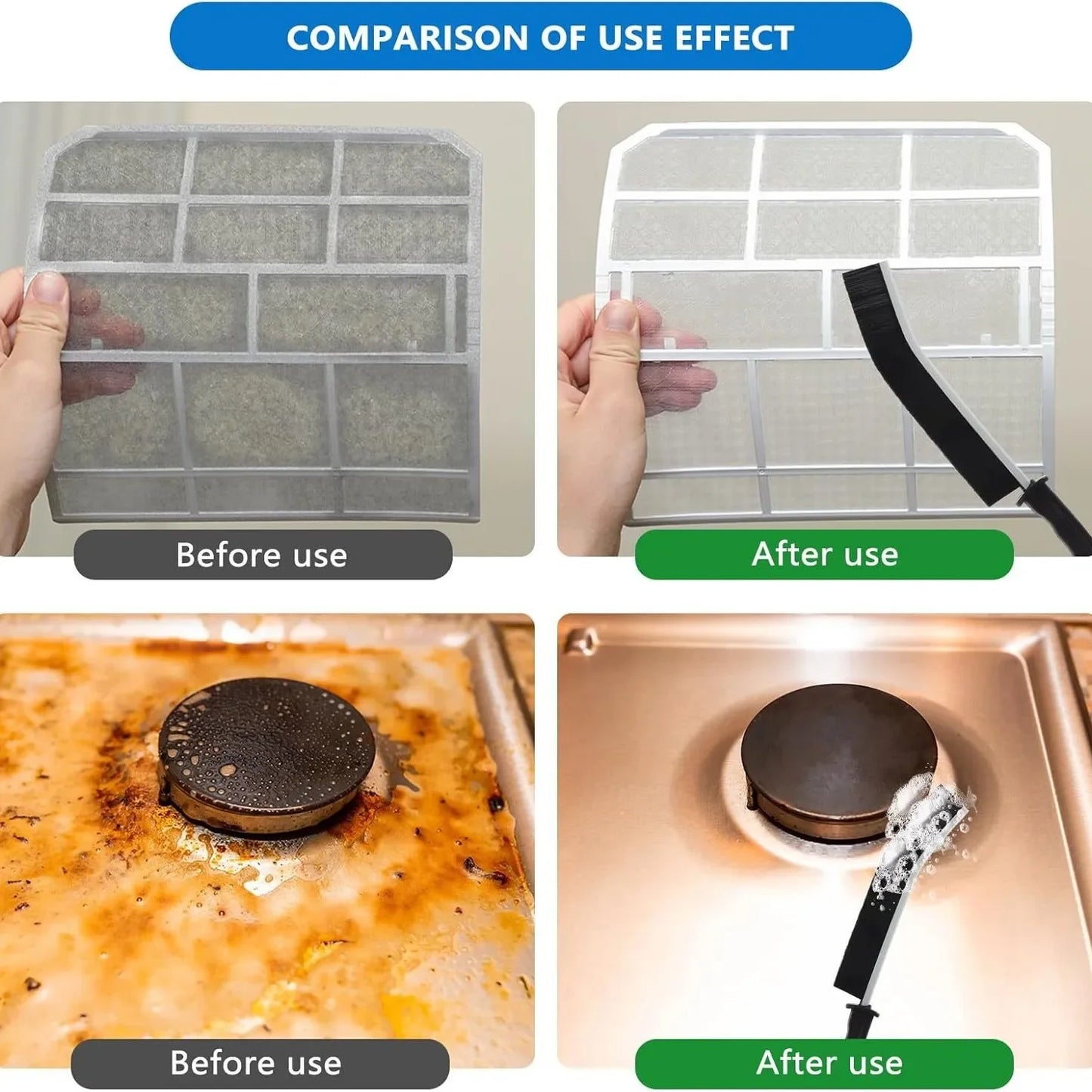 Gap Cleaning Brush Hard-Bristled Crevice Cleaning Brush for Stiff Angled Bristles Tile Bathroom Kitchen Toilet Cleaning WC Tools