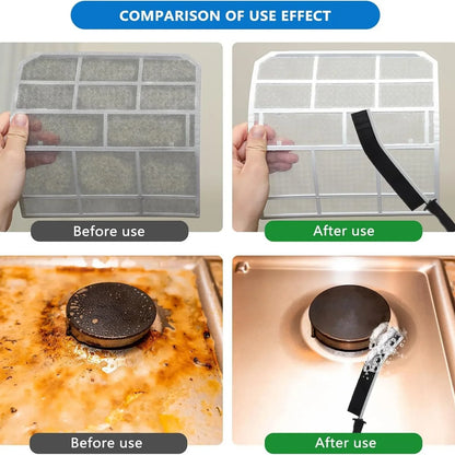 Gap Cleaning Brush Hard-Bristled Crevice Cleaning Brush for Stiff Angled Bristles Tile Bathroom Kitchen Toilet Cleaning WC Tools