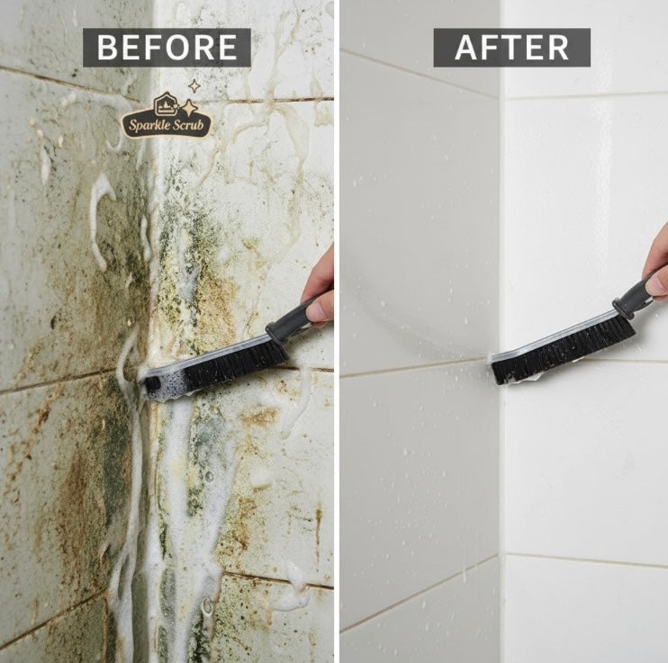 Gap Cleaning Brush Hard-Bristled Crevice Cleaning Brush for Stiff Angled Bristles Tile Bathroom Kitchen Toilet Cleaning WC Tools